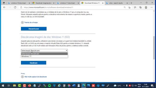 Windows 11 Frankenstein STICK universal compatibil - hibrid intre Windows 10 si 11 смотреть онлайн