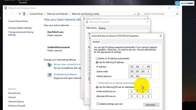 Hướng dẫn cài đặt máy in bill Gprinter qua mạng LAN set địa chỉ IP cho máy in trùng lớp mạng. смотреть онлайн