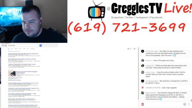 GregglesTV LIVE! Call in Show Ep 3 | (619) 721-3699 смотреть онлайн