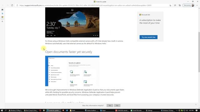 How to Install Windows 10 May 2021 Update 21H1 - Tutorial 2021 смотреть онлайн
