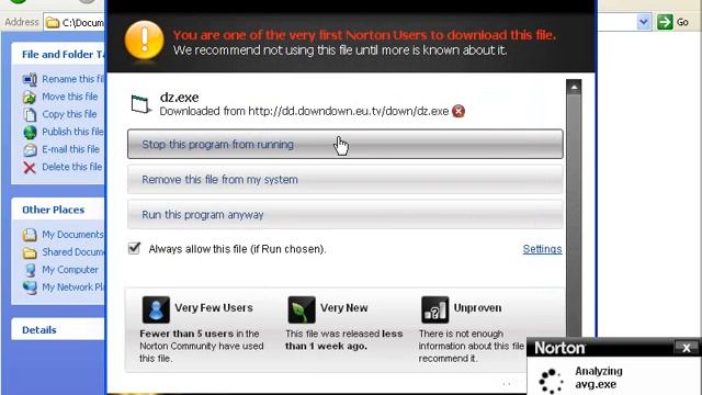 Norton Internet Security 2011 Beta Prevention Test. смотреть онлайн
