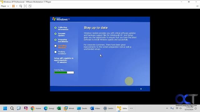 How to Install Windows XP in VMware Player смотреть онлайн