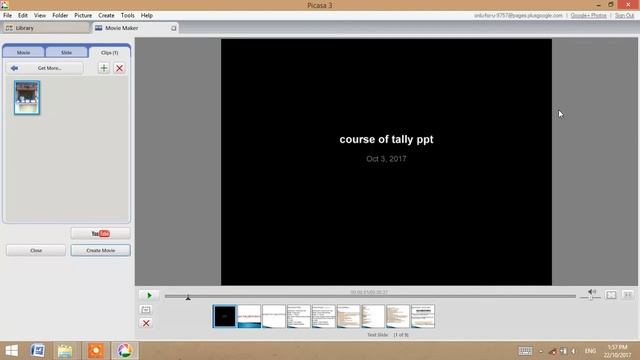 HOW TO CREATE PICTURE MOVIE IN PICASA 3 In Hindi смотреть онлайн