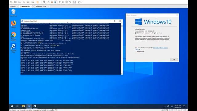 MSCTF Exploit Win10 x64, 1903 смотреть онлайн