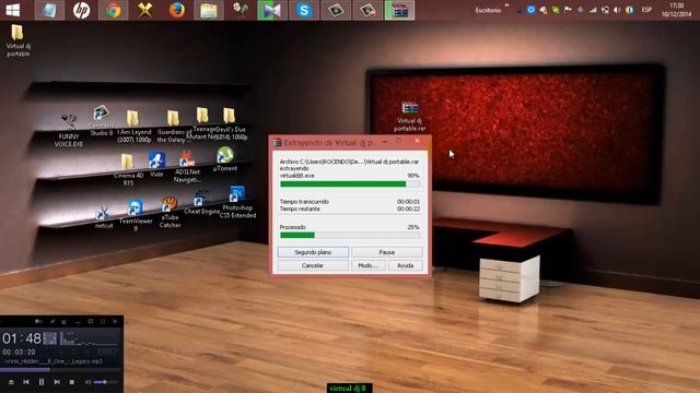 Como descargar el virtual Dj 8 portable para windows 7 y 8 2014 смотреть онлайн