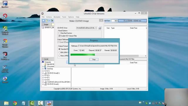 Tutorial Cara Membuat File ISO Windows 8 Dari CD/DVD смотреть онлайн
