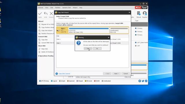 How to Copy System Disk via MiniTool Partition Wizard смотреть онлайн