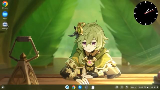 Widget and shortcuts on ChromeOS desktop! смотреть онлайн