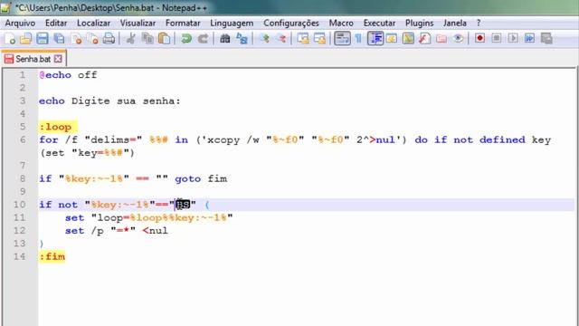 Curso de CMD - 23: Entrada de Senha [PRÁTICA] смотреть онлайн