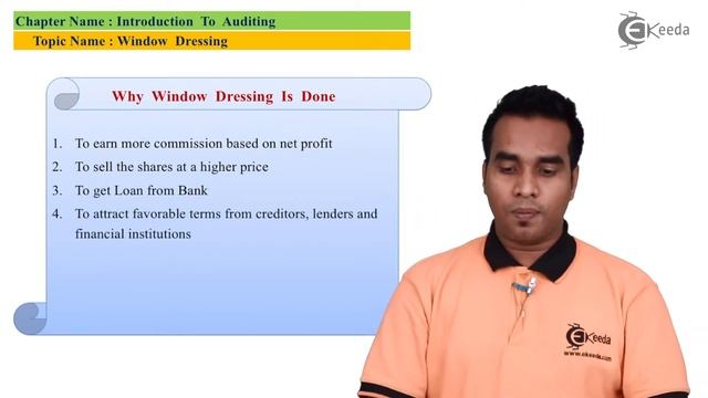 Window Dressing - Introduction to Audit - Auditing and Assurance смотреть онлайн