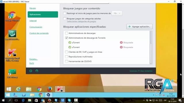 Kaspersky Small Office Security : Bloqueo de Aplicaciones смотреть онлайн