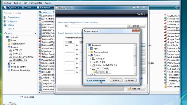 Tutorial - orgranizador Digital Janitor. смотреть онлайн