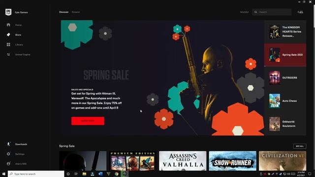 Play Any game while downloading games in Epic Games Launcher 2021 easy method смотреть онлайн