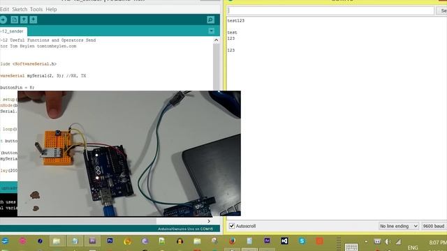 Long Range, 1.8km,  Arduino To Arduino Wireless Communication With The HC-12