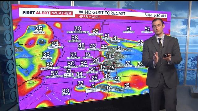 Hurricane force winds possible across Colorado смотреть онлайн