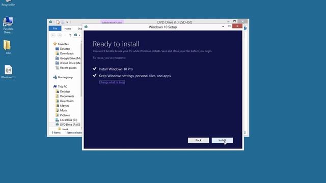 Upgrade to Windows10 RTM without Microsoft Update смотреть онлайн
