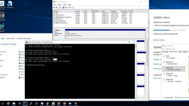 Qnap ISCSI Broken VOL REFs Restore With R-Studio