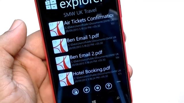 FIle Manager Demo for Windows Phone 8 1--Aerize Explorer смотреть онлайн