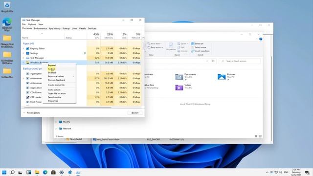 ترفندهای ویندوز 11- بازگشت به استارت ویندوز 10 + دو ترفند دیگر смотреть онлайн