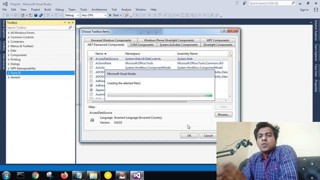Guna UI Framework Installation in VIsual Studio 2015 смотреть онлайн