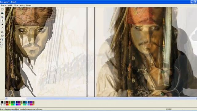MS Paint #4 Jack Sparrow / Johnny Depp смотреть онлайн