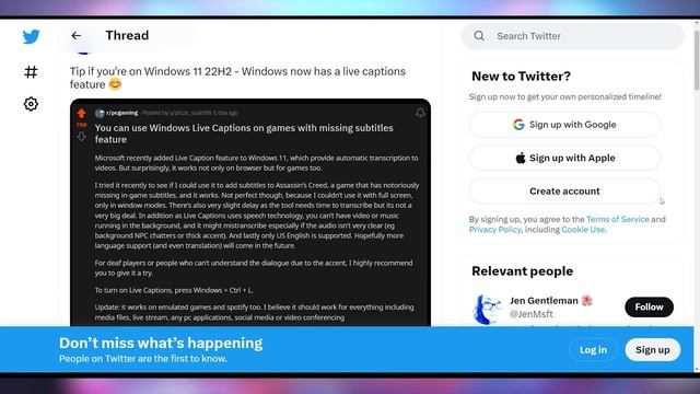 Windows Adds Live Captions To Games смотреть онлайн