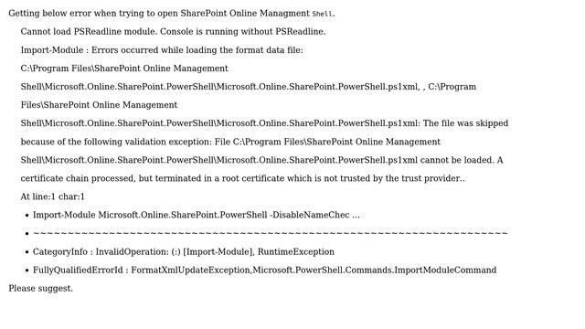 Sharepoint: Cannot load PSReadline module. Console is running without PS смотреть онлайн