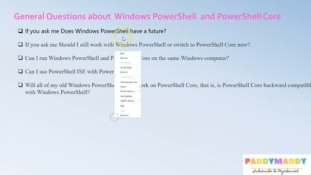 Should I use PowerShell or PowerShell Core? | Will PowerShell Core replace PowerShell? смотреть онлайн