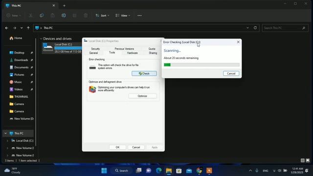 Cara Cek Error File System di Windows 11 смотреть онлайн
