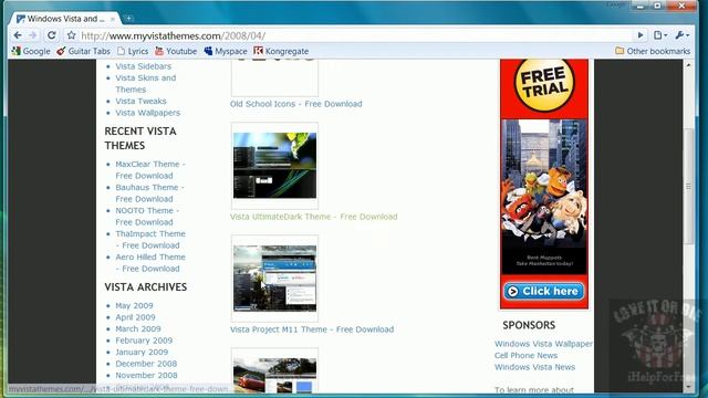 how to get custom windows vista themes [HD][Voice] смотреть онлайн