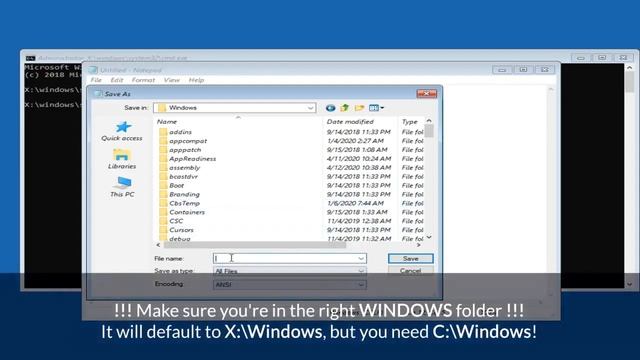How to reset Windows 10 password without logging in смотреть онлайн