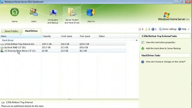 Windows Home Server 2011 Screen Walkthrough смотреть онлайн