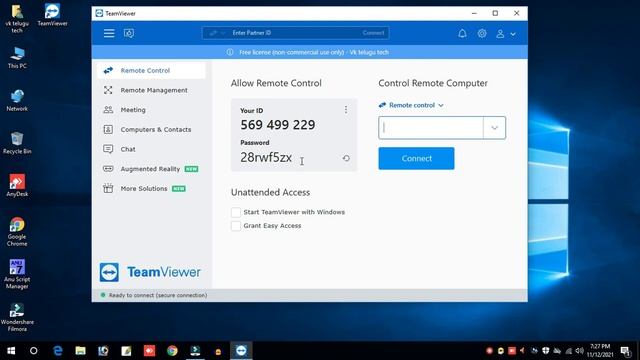 What is TeamViewer ? How to use Teamviewer ,Teamviewer Tutorial in Telugu смотреть онлайн