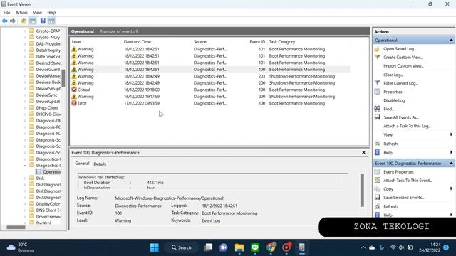 Cara mengetahui lama waktu booting laptop saat dinyalakan di windows 11 - Zona Teknologi смотреть онлайн