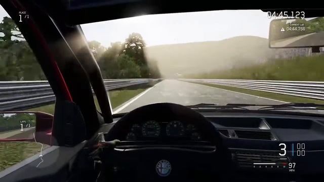 Nurburgring Full Circuit Series: 1992 Alfa Romeo 155 Q4 смотреть онлайн