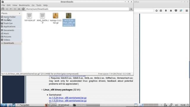 xcrysden installation (Linux ubuntu) смотреть онлайн
