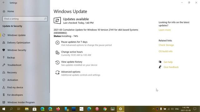 Patch Tuesday SECURITY updates are here Cumulative update 1909 Version 2004 and 20H2 March 9th 2021 смотреть онлайн