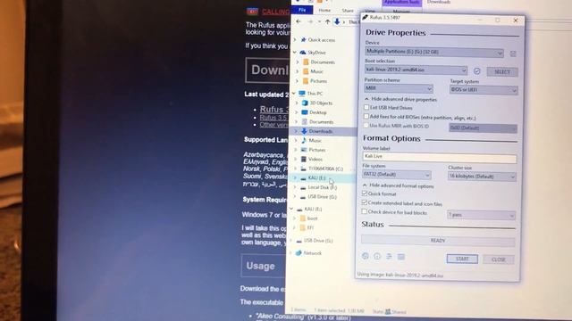 How To Install Kali Linux On A Flash Drive - 2019 (⚠️READ DESCRIPTION⚠️) смотреть онлайн