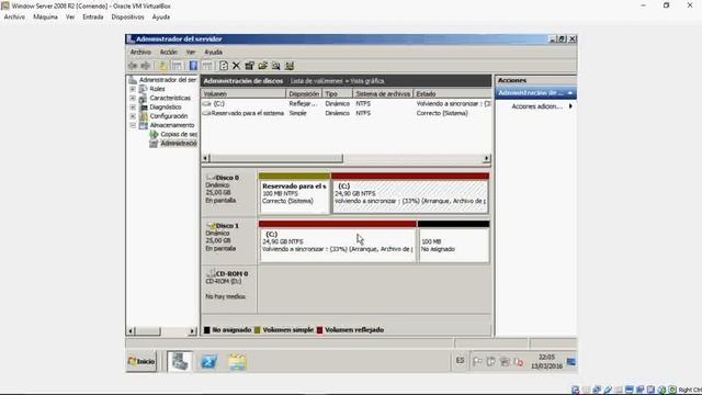 Video05-Creacion Disco Espejo SO Windows Server 2008 смотреть онлайн