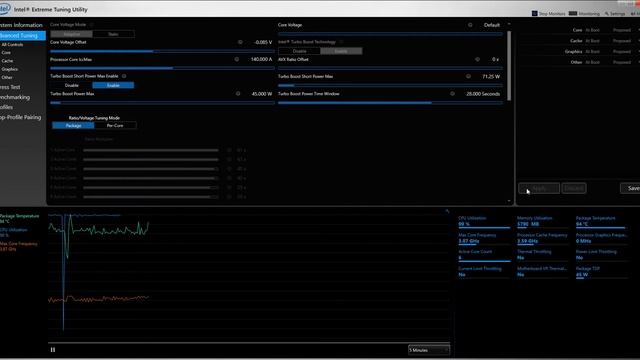 Simple way to control overheating CPU with Intel Extreme Tuning Utility смотреть онлайн