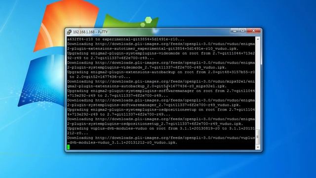 How to update OpenPLi image using telnet смотреть онлайн