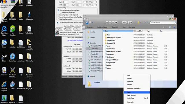 Transform windows 7 into MAC OS X смотреть онлайн