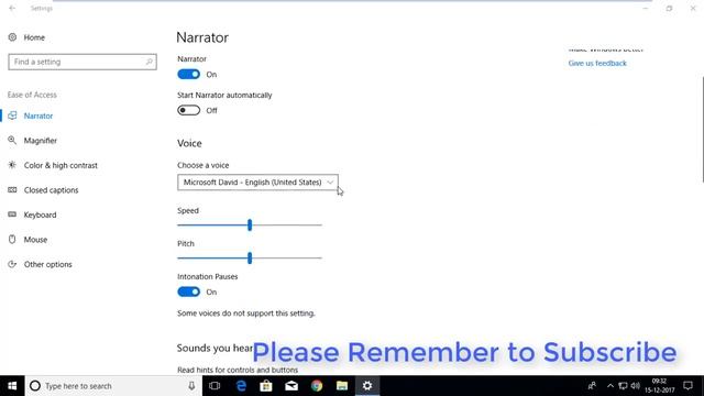How to turn on or turn off narrator (voice assistant) : Windows 10 смотреть онлайн