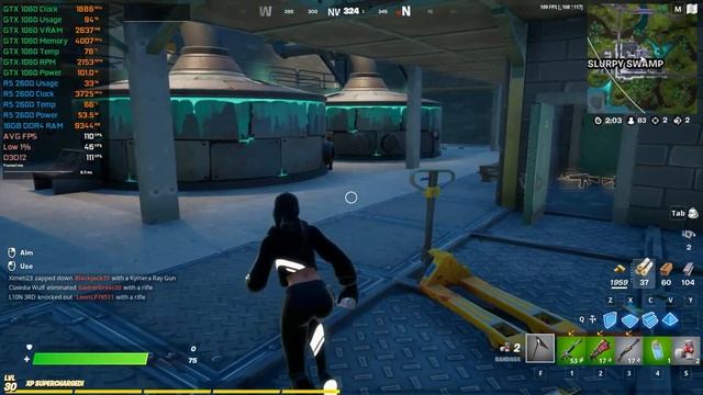Fortnite: Chapter 2 (Season 7) - GTX 1060 3GB - Ryzen 5 2600 - All Settings смотреть онлайн