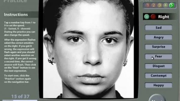 SETT- Subtle Expression Training Tool by Paul Ekman