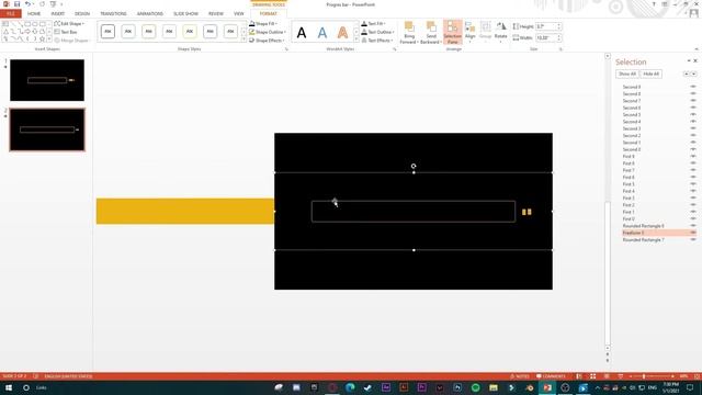 How to create progress bar with counter in PowerPoint смотреть онлайн