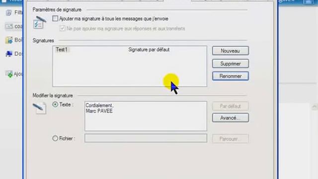 Créer une Signature dans Windows Live Mail : Tuto Vidéo смотреть онлайн