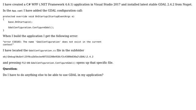 GIS: How to use GDAL from Nuget in C#? (2 Solutions!!) смотреть онлайн