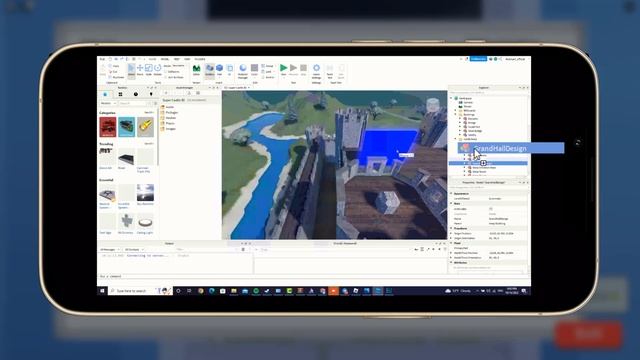 How to use Roblox Studio ON MOBILE смотреть онлайн