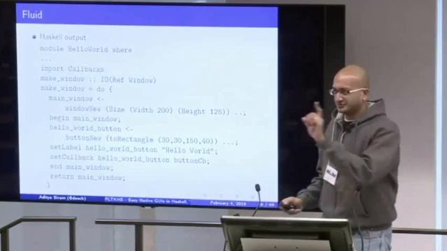 Easy Native GUIs in Haskell, Today! смотреть онлайн
